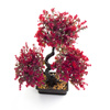 Bonsai Sztuczne Drzewko czerwone listki