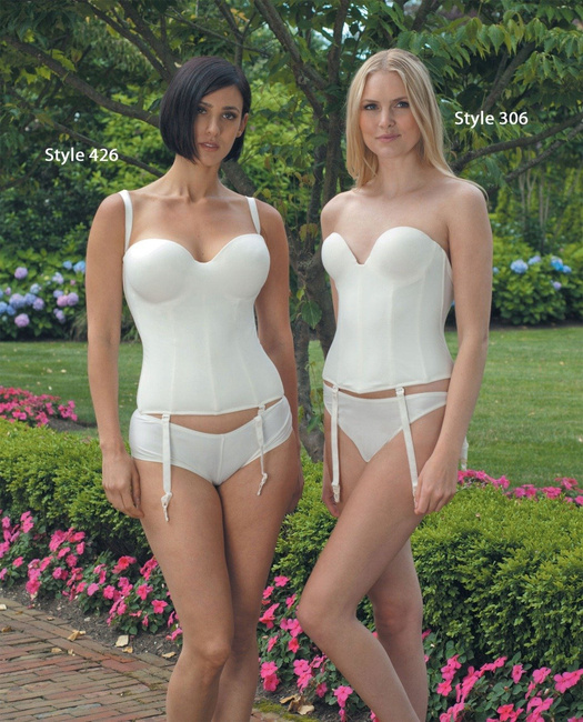 Gorset satynowy #426