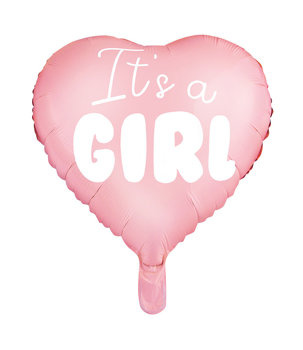 Balony foliowy serce It's a GIRL