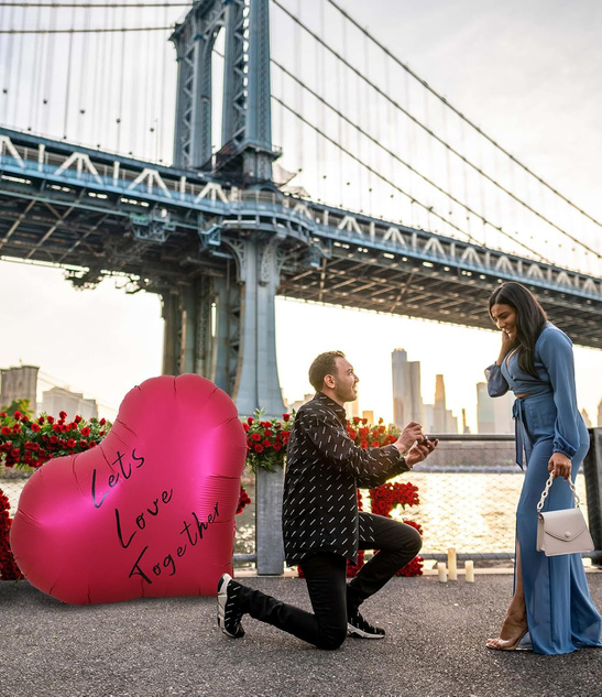 Balon foliowy serce XXXL 150 cm różowy z napisem – walentynki, ślub