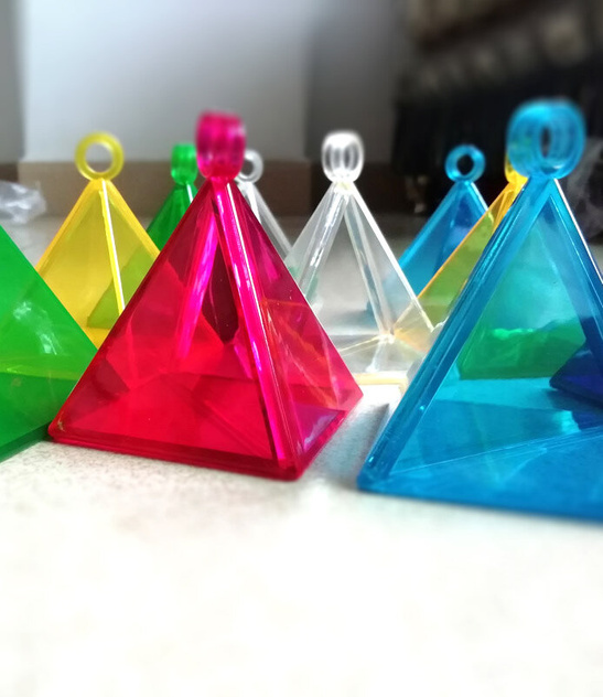 Obciążnik ciężarek do balonów z helem PIRAMIDKA 25g