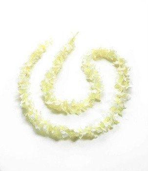 Girlanda kwiatowa Wisteria 2m - ecru