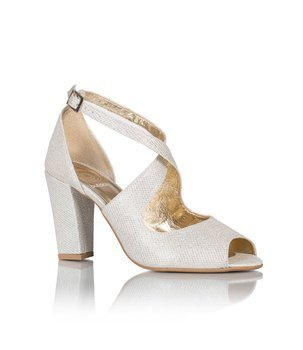 Sandałki ślubne IDA