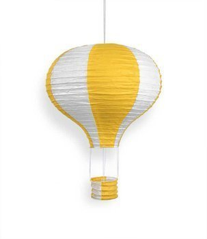 Lampion papierowy BALON 30cm - żółty