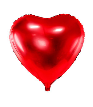 Balony foliowy SERCE  - 45cm