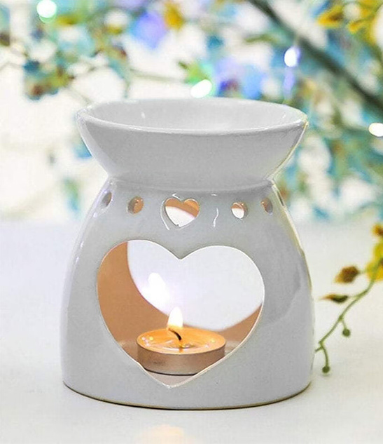 Kominek do olejków eterycznych Serce