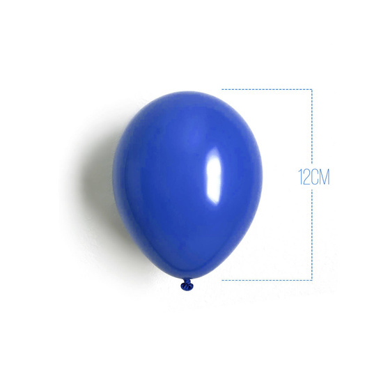 Balony lateksowe 12cm - 200 szt. - chabrowe