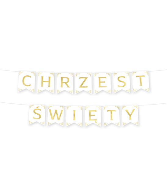 Girlanda Chrzest Święty 3m