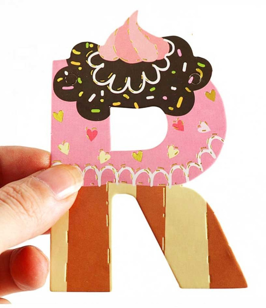 Girlanda kartonowa baner - HAPPY BIRTHDAY