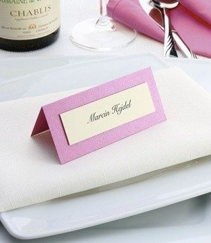 Wizytówka personalizowana - róż