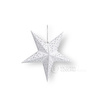 Lampion Gwiazda 30 cm Biała – Dekoracja Świąteczna, Ozdoba Wisząca