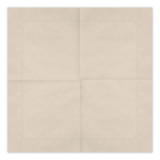 Eleganckie Serwetki Papierowe Beżowe 33x33 Ecru – Idealne na Stół