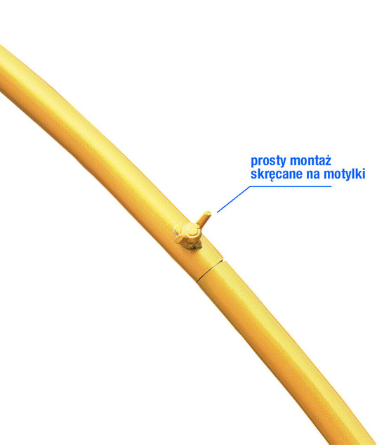 Metalowe Koło 150cm - Stelaż do Dekoracji i Aranżacji, Idealne na Śluby i Eventy