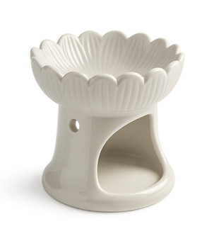 Kominek zapachowy ceramiczny kwiatowy 9 cm do aromaterapii