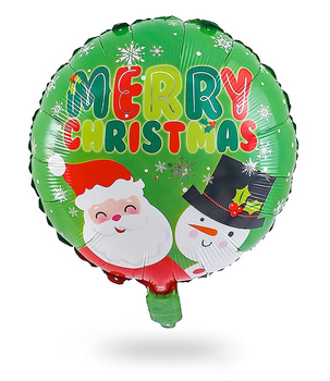 Balon foliowy Merry Christmas 45cm