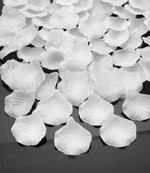 Płatki kwiatów dekoracyjne 100szt. – elegancka dekoracja na wesela