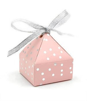 Pudełeczko prezentowe PYRAMID róż