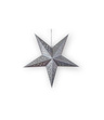 Lampion Gwiazda 30 cm Srebrny – Dekoracja Świąteczna, Ozdoba Wisząca