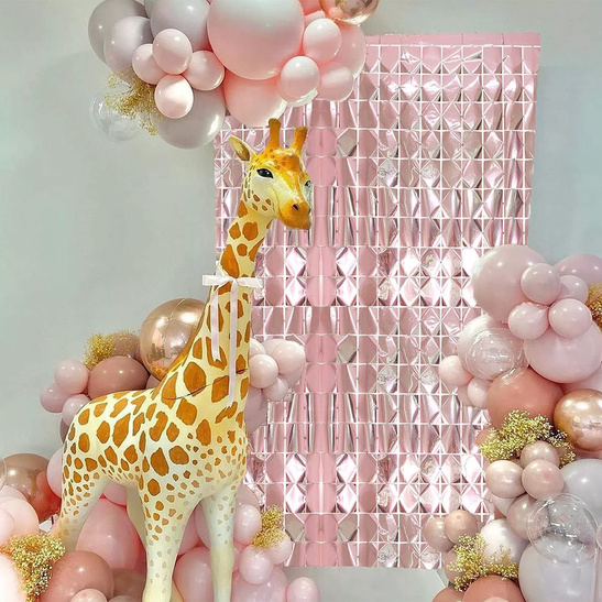 Kurtyna dekoracyjna SQUARE- biała