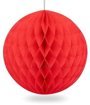 Kula plaster miodu 40cm - czerwona