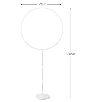 Stojak Okrągły 160 cm - Zestaw do Kolumn Dekoracyjnych na Wesele Ślub