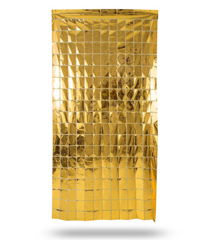 Kurtyna dekoracyjna SQUARE- złota