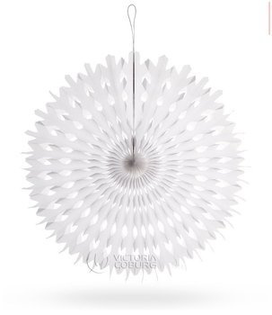 Rozeta PŁATEK 30cm - biała