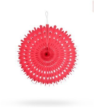 Rozeta PŁATEK 20cm - czerwona