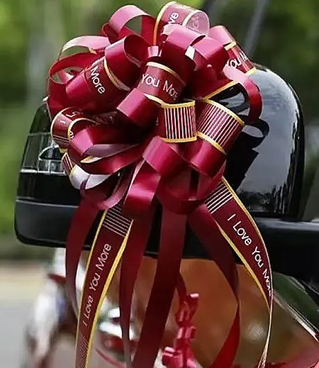 Kokarda dekoracyjna ściągana duża