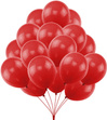 Balony Lateksowe Czerwone 30 cm – 100 szt. na Ślub, Urodziny, Eventy