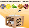 Kominek do Aromaterapii Bambusowy Drewniany na Olejki