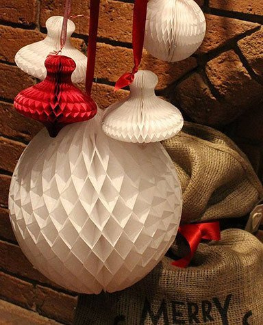 Kula plaster miodu 40cm - pomarańczowy