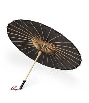 Parasolka chińska czarna