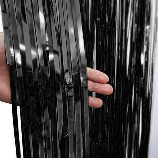 Kurtyna dekoracyjna Premium - czarna