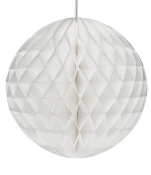 Kula plaster miodu 40cm - biały