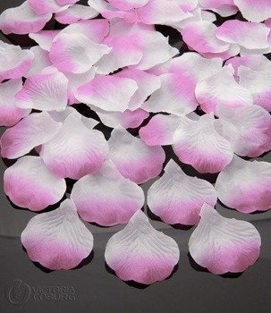 Płatki kwiatów dekoracyjne 100szt. – elegancka dekoracja na wesela