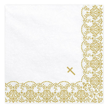 Serwetki I Komunia Święta - Krzyżyk 20szt