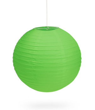 Lampion papierowy KULA – 40 cm, zielona