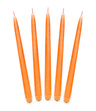 Świeca stożkowa - pomarańcz 1szt