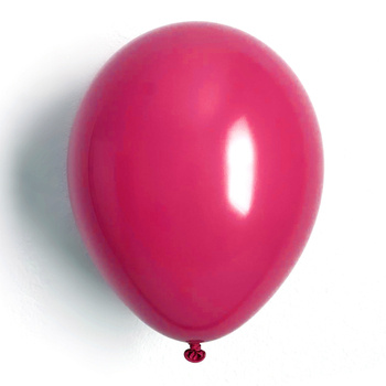 Balon lateksowy 45cm fuksja - 1szt.
