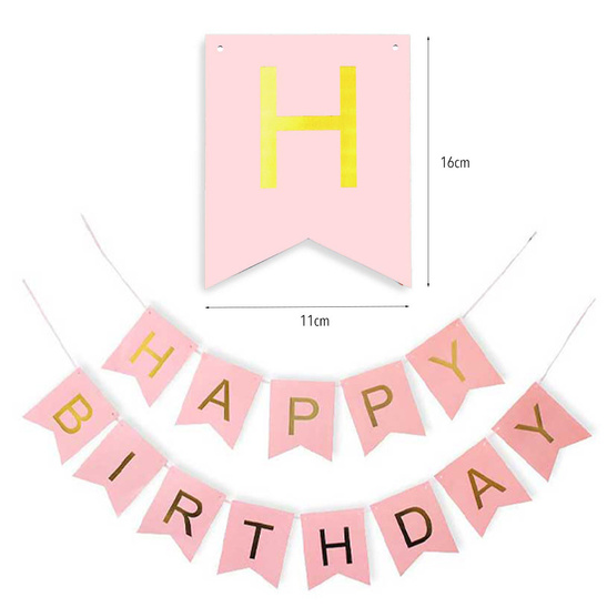 Zestaw urodzinowy ROSE GOLD 40 urodziny