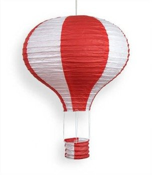 Lampion papierowy BALON 40cm - czerwony