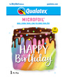 Balon foliowy Happy Birthday Tęczowy Tort Qualatex 45 cm