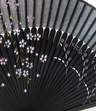 Wachlarz ORIENTALNY czarny