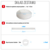 ZESTAW do tworzenia kolumny balonowej 180cm