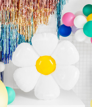 Balon foliowy kwiat STOKROTKA - 80cm