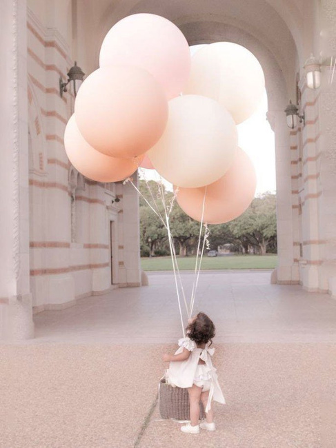 Balon lateksowy GIGANT 1m - czarny