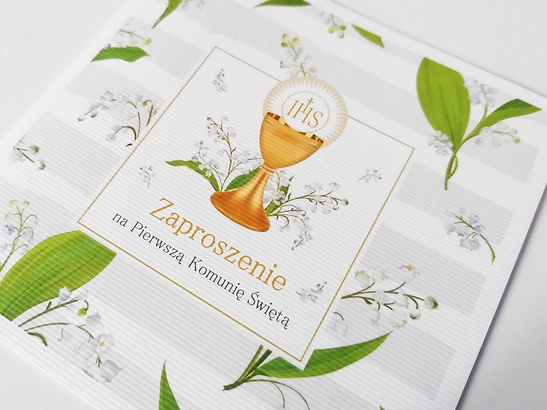 Zaproszenie I Komunię Świętą