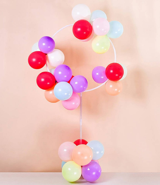 Stojak Okrągły 160 cm - Zestaw do Kolumn Dekoracyjnych na Wesele Ślub