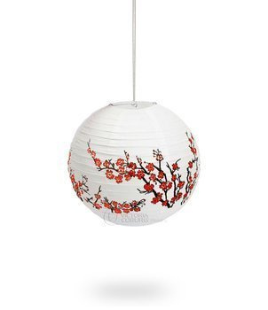 Lampion papierowy ornament 30 cm – dekoracja na wesele, urodziny i Inn.